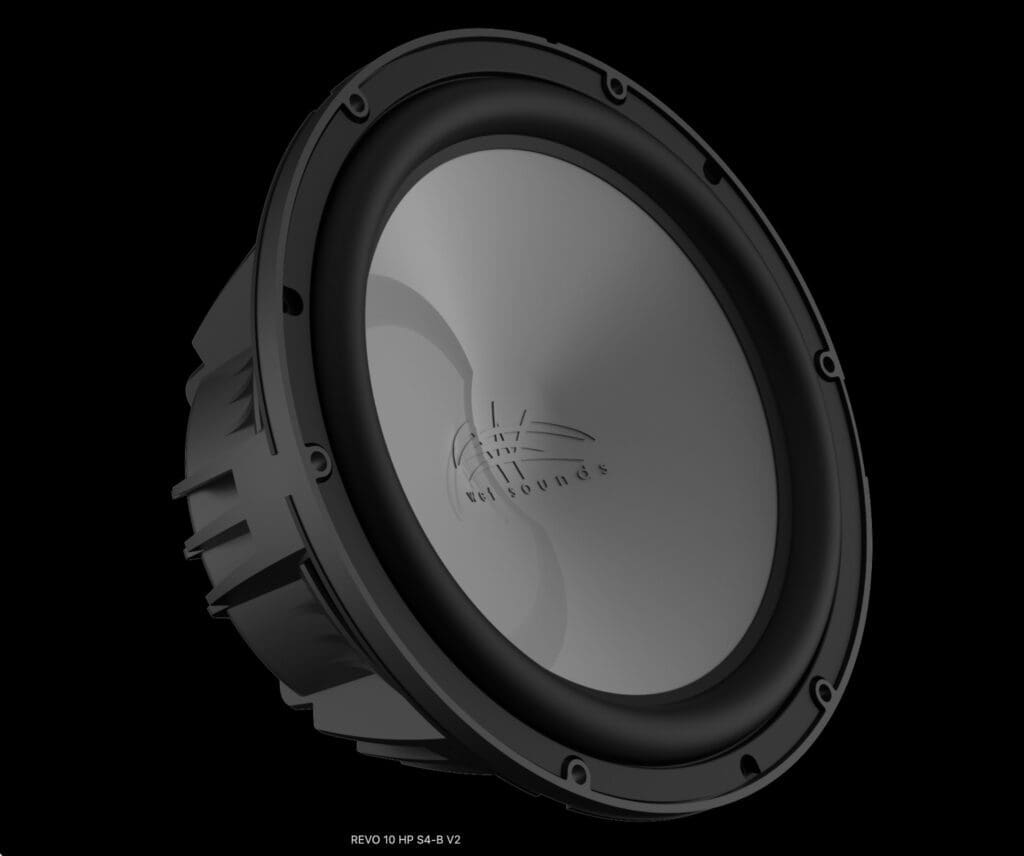 Wet Sounds 10″ Free Air 2 Ohm Marine Subwoofer