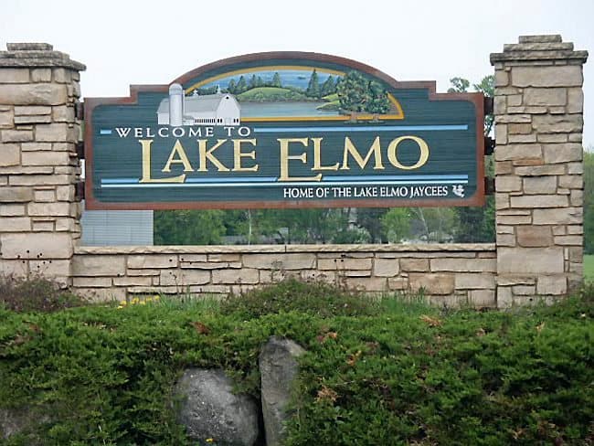 Lake Elmo, MN, Town Sign