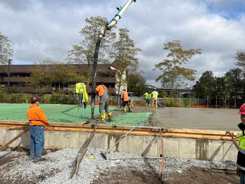 maintenance of a concrete foundation