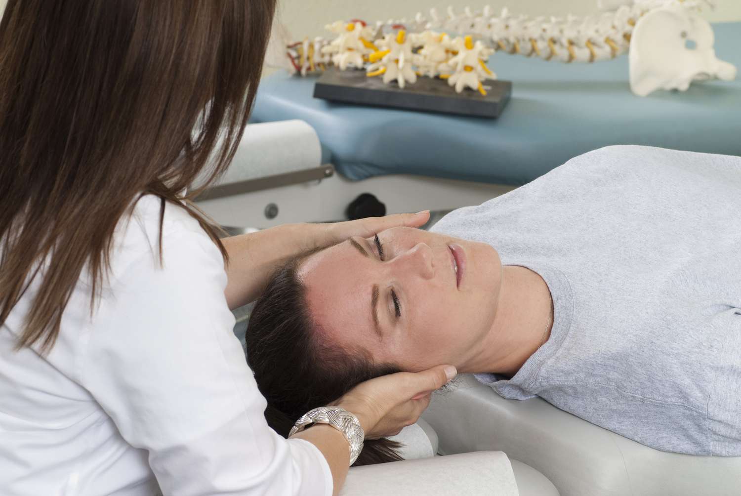 Chiropractic adjustments focus on correcting misalignments in the spine